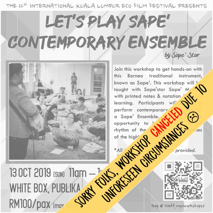 191001_KLEFF2019_Workshop_poster-SapeContemporary(CANCELED)